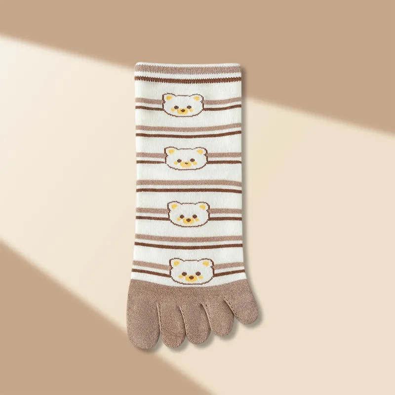 BEAR UNION Mid Calf Socks Women's Combo Set-14