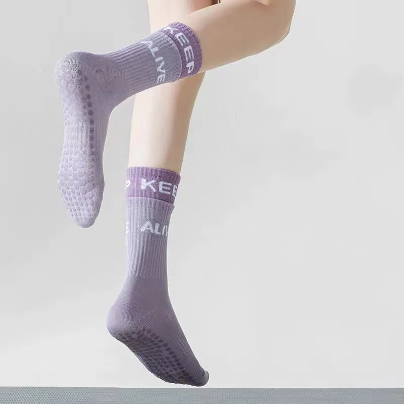 BEAR UNION Yoga Sprot Mid-Calf Socks Women's Combo Set-30