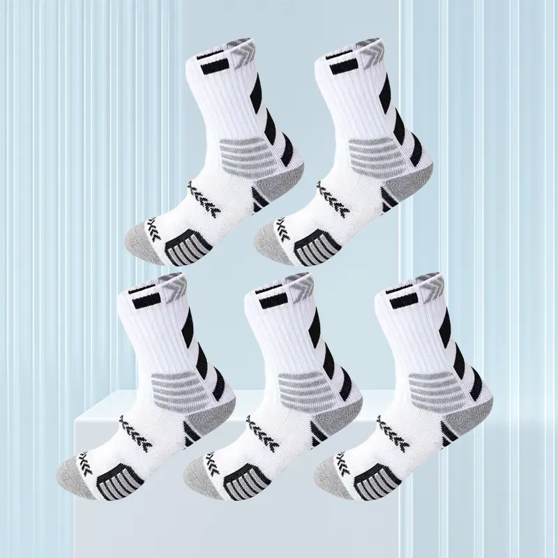 BEAR UNION Mid Calf Socks Unisex 5 Pack-3