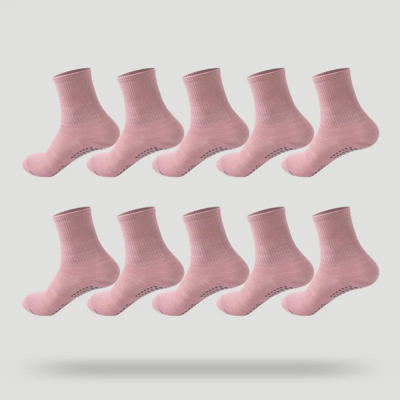 BEAR UNION Yoga Sport Mid-Calf Socks Women's Combo Set-11
