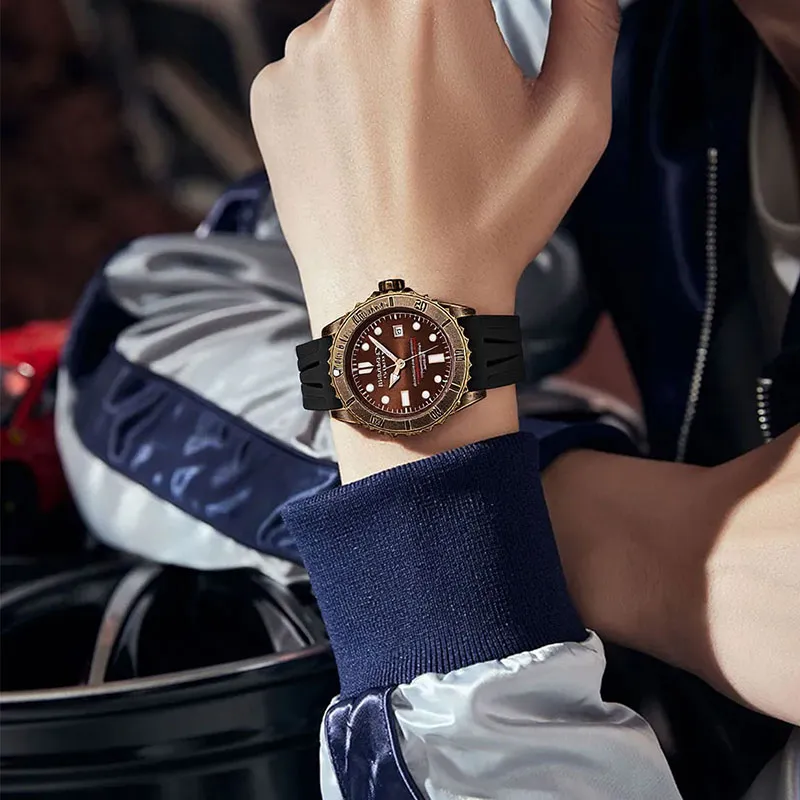 STUHRLING Men Diver Collection Watch-2