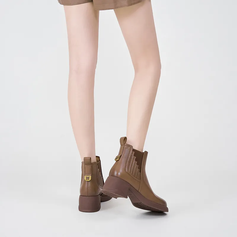 Walker Shop Short Chelsea Boots 5cm Women's-13