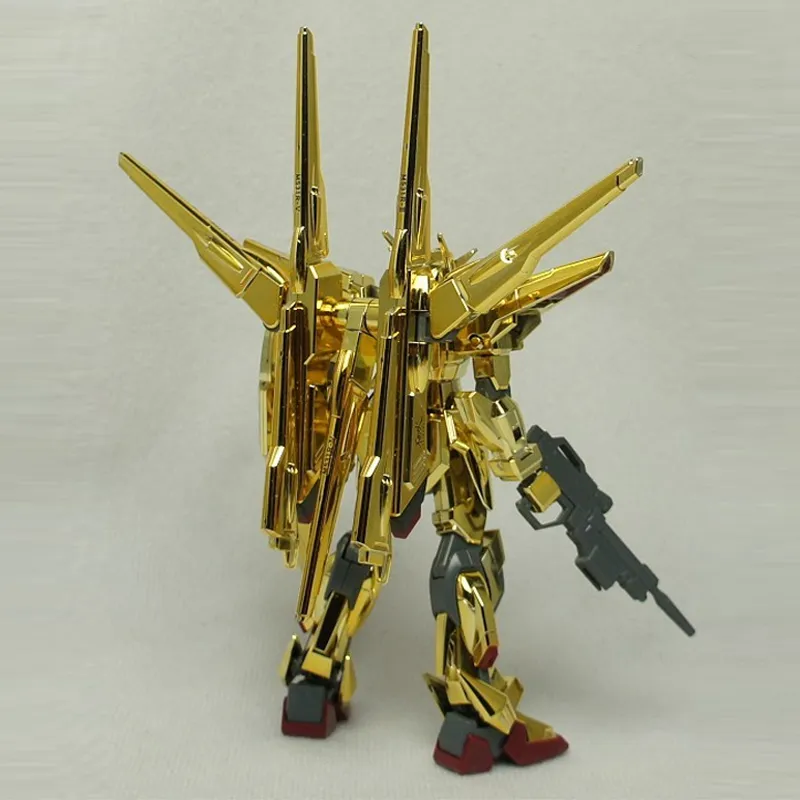 BANDAI HG Collection Gundam Character SEED 1/144 38 Electroplated Dawn Gundam Shiranui Equipment Model Kits-2