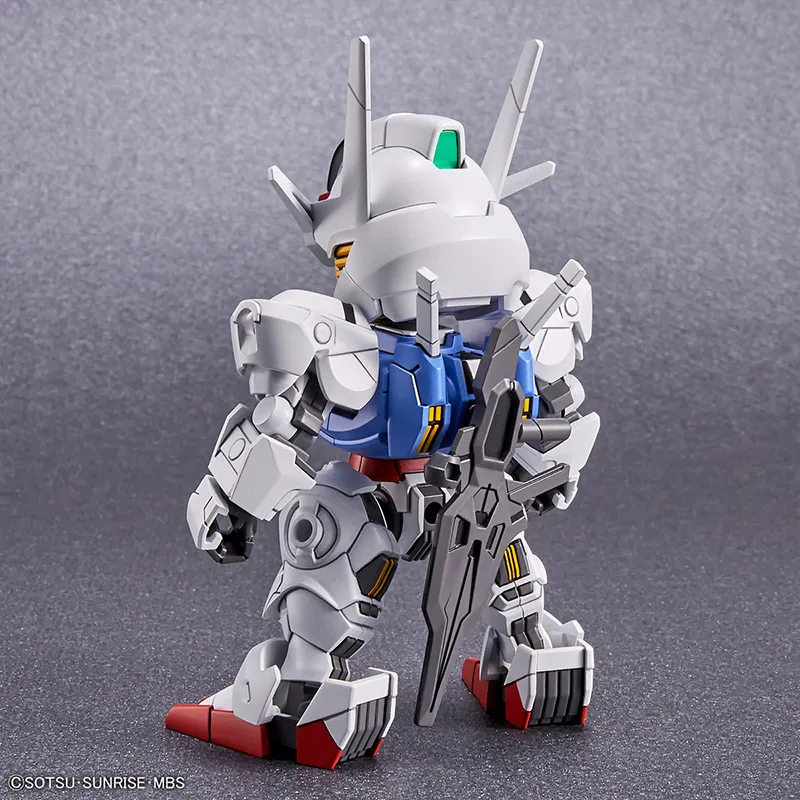 BANDAI Gundam Model Kit Q Version SD SDEX Mercury's Witch Main Character Machine Wind Spirit Aerial Model Kits-2