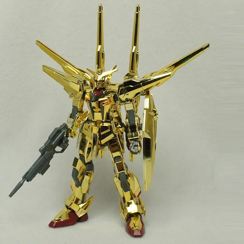 BANDAI HG Collection Gundam Character SEED 1/144 38 Electroplated Dawn Gundam Shiranui Equipment Model Kits-1