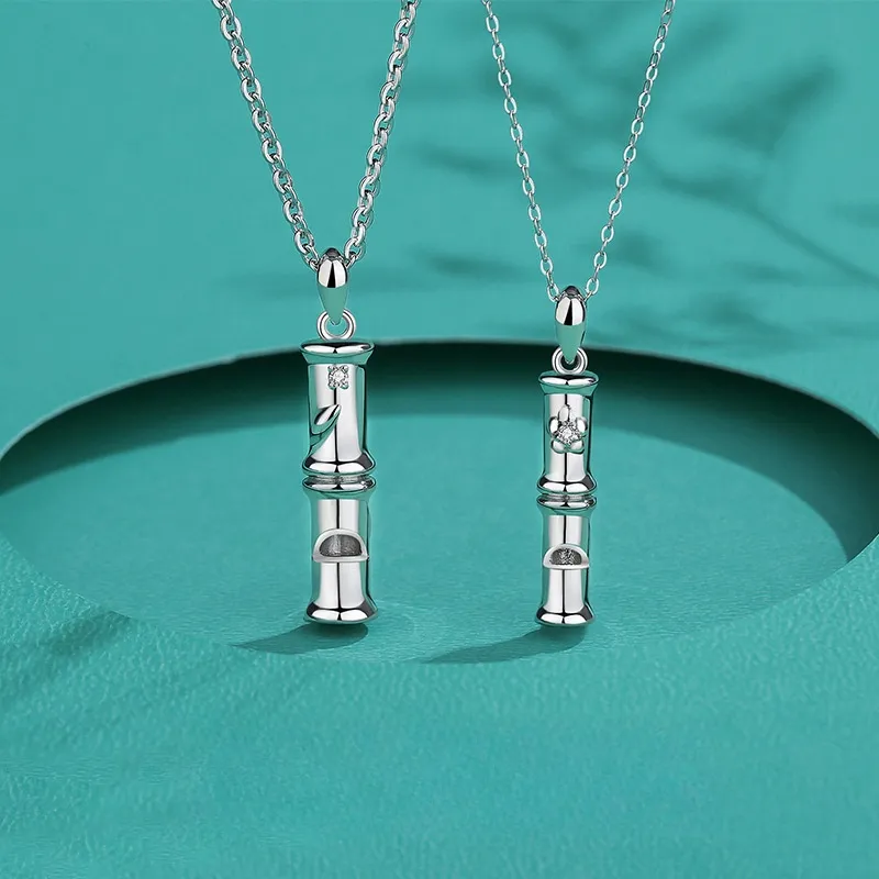 HAOYINFANG S925 Silver Necklaces Unisex-8