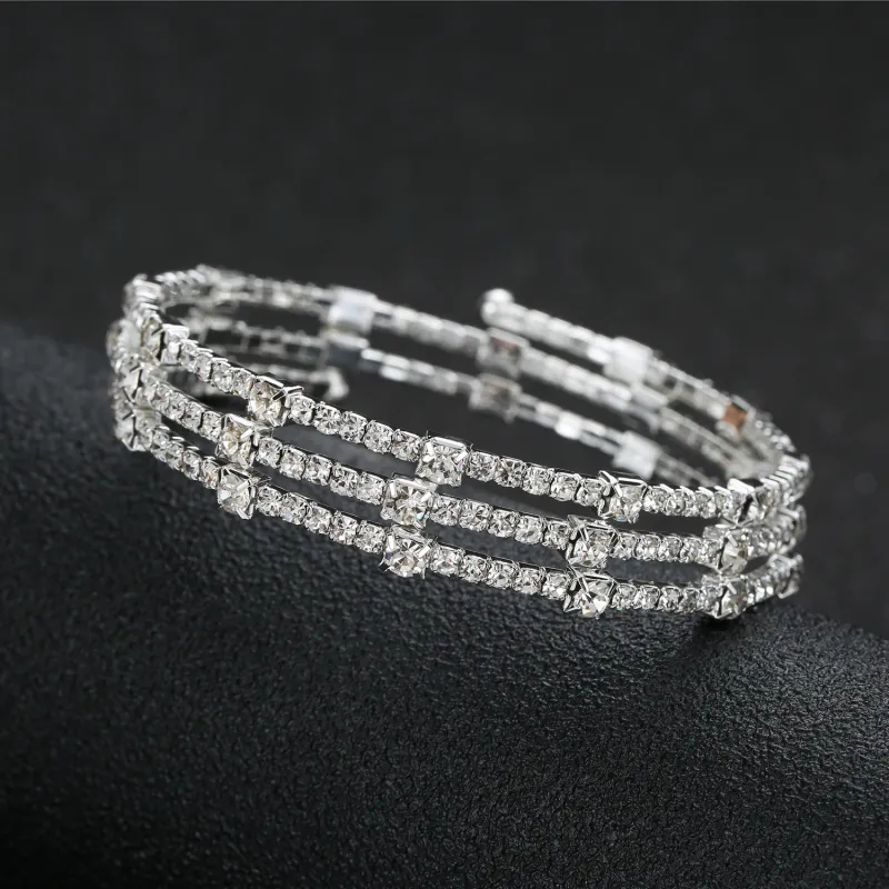 HAOYINFANG Copper Alloy Bangles Women's-1