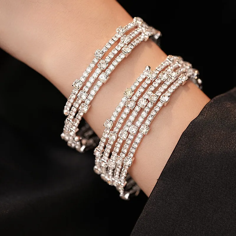HAOYINFANG Copper Alloy Bangles Women's-9