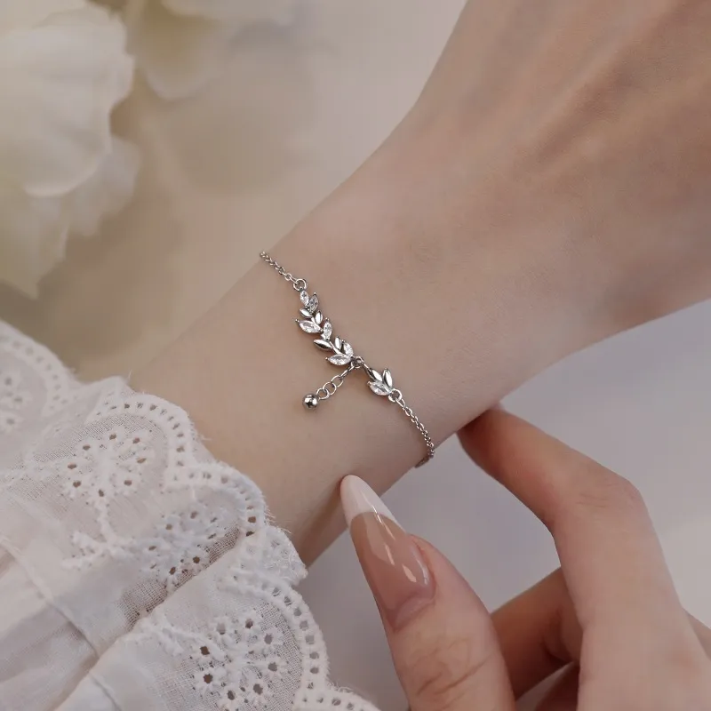 HAOYINFANG S925 Silver Bracelets Women's-3