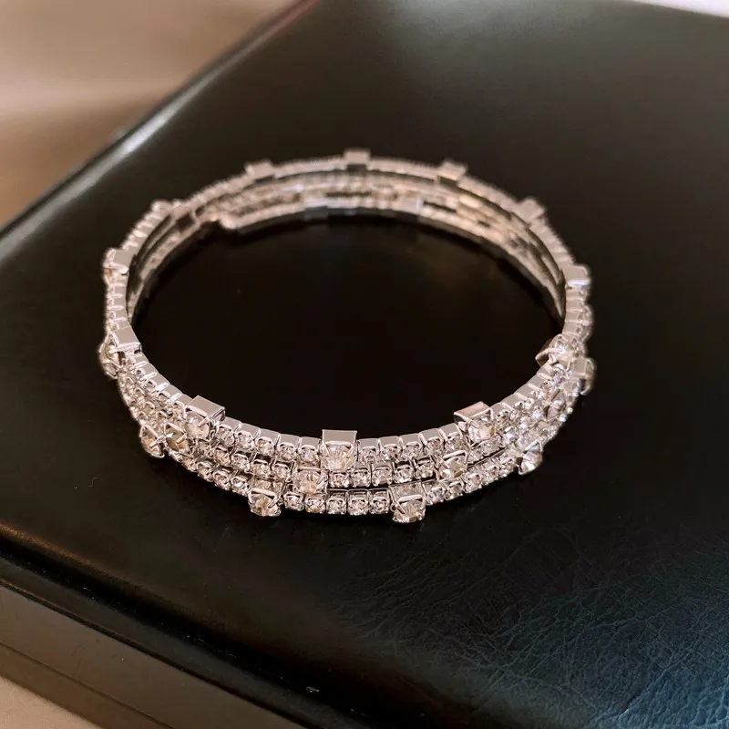 HAOYINFANG Copper Alloy Bangles Women's-7