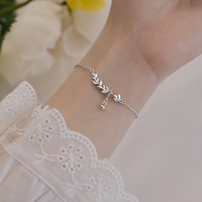 HAOYINFANG S925 Silver Bracelets Women's-2