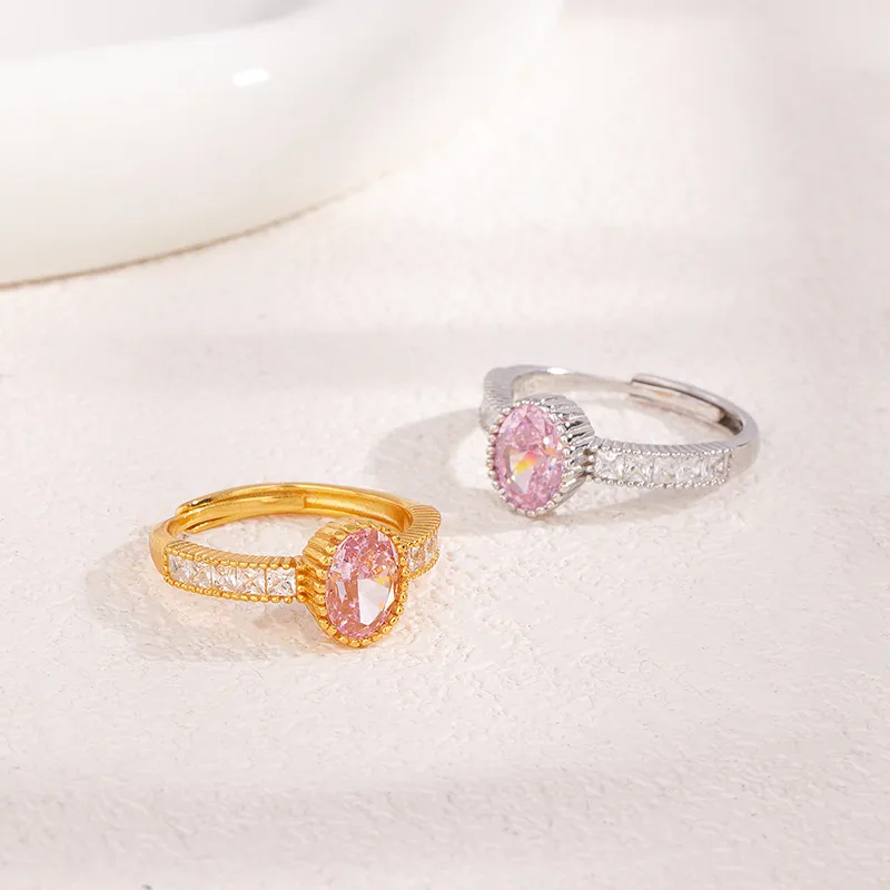 HAOYINFANG 925 Sterling Silver Rings Women's-3