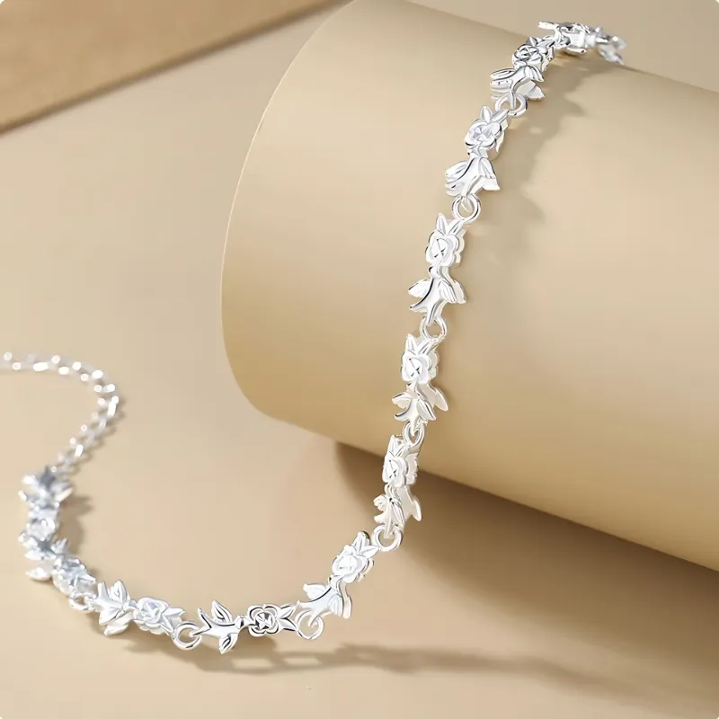 HAOYINFANG S999 Fine Silver Bracelets Women's-3