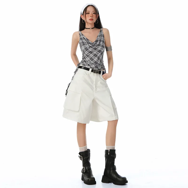 ZXZA Denim Shorts Women's-4