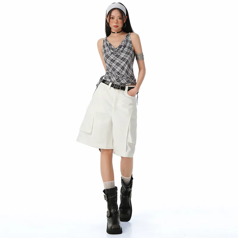ZXZA Denim Shorts Women's-5