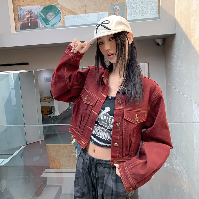 ZXZA Denim Jackets Women's-11