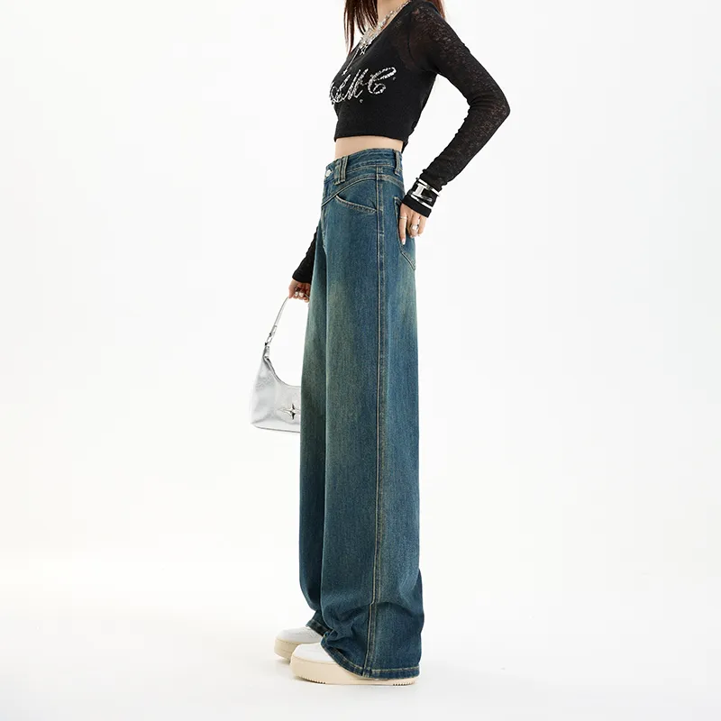 ZXZA Jeans Women's Prussian Blue-13