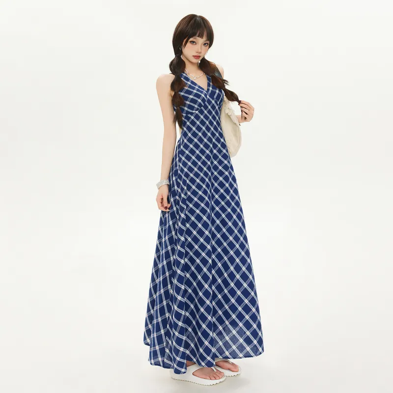 ZXZA Sleeveless Dresses Women's-12