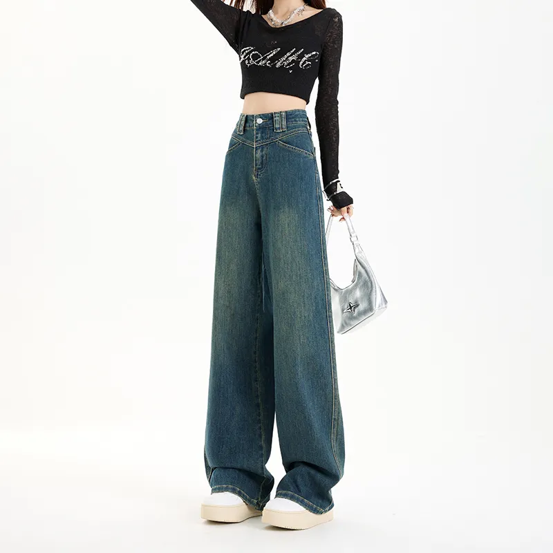 ZXZA Jeans Women's Prussian Blue-9