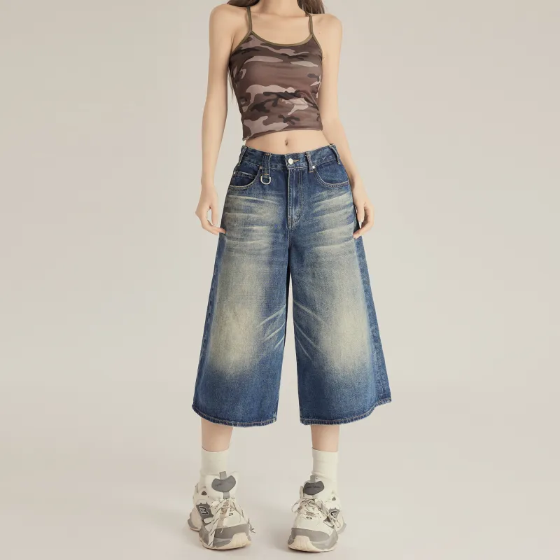 ZXZA Denim Shorts Women's-5
