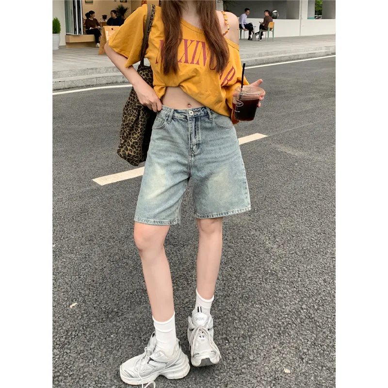 ZXZA Denim Shorts Women's-9