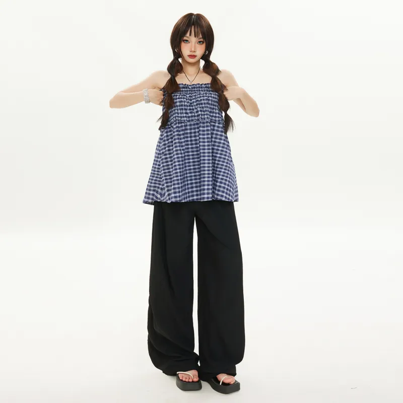 ZXZA Casual Long Skirts Women's-9