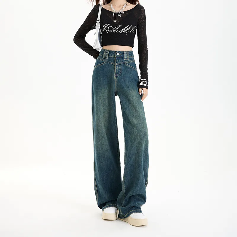 ZXZA Jeans Women's Prussian Blue-12