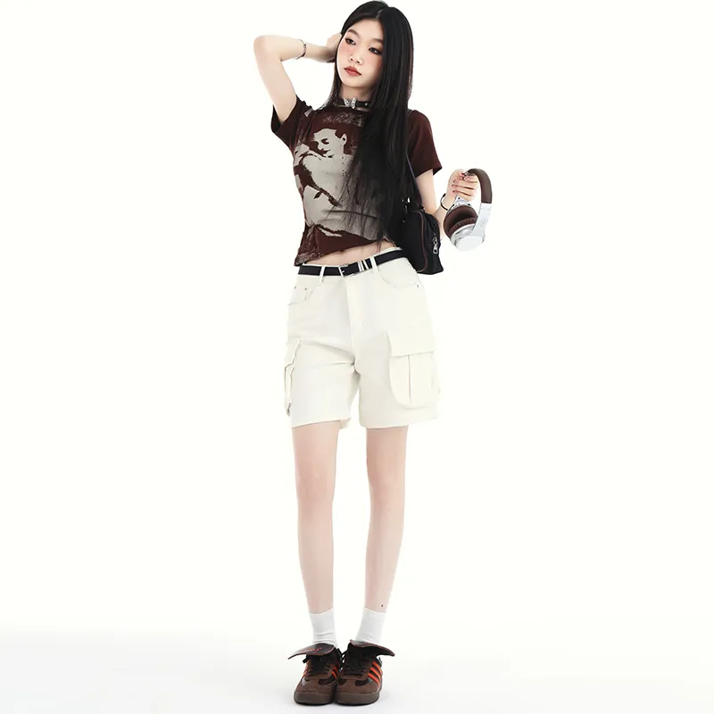 ZXZA Denim Shorts Women's-2