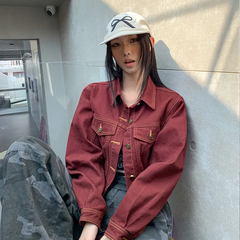 ZXZA Denim Jackets Women's-12