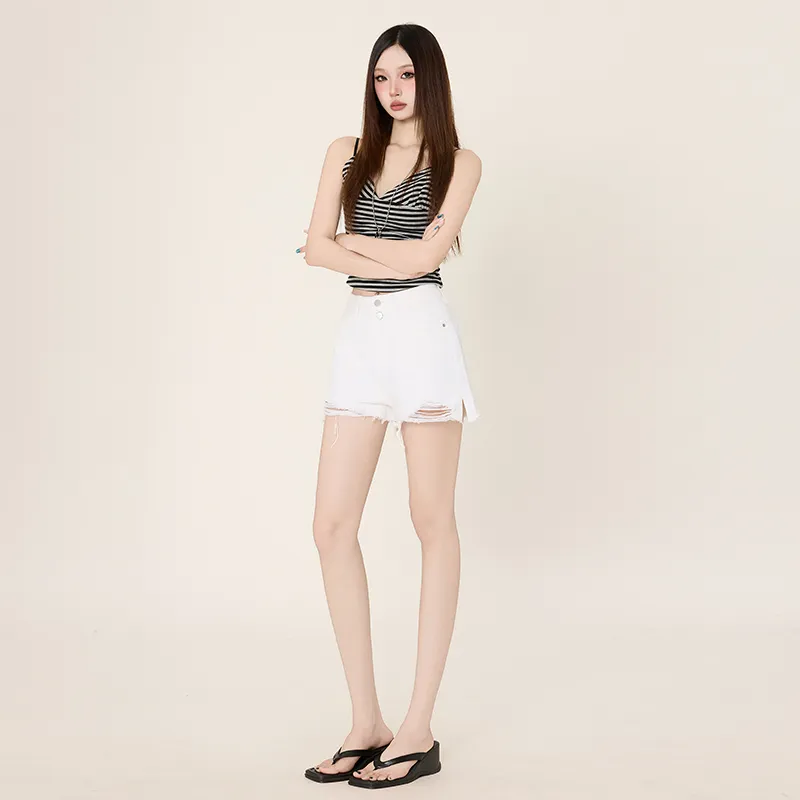 ZXZA Denim Shorts Women's-9