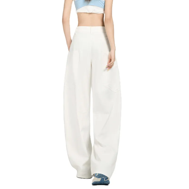 ZXZA Jeans Women's White-1