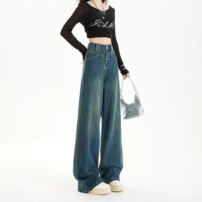 ZXZA Jeans Women's Prussian Blue-10