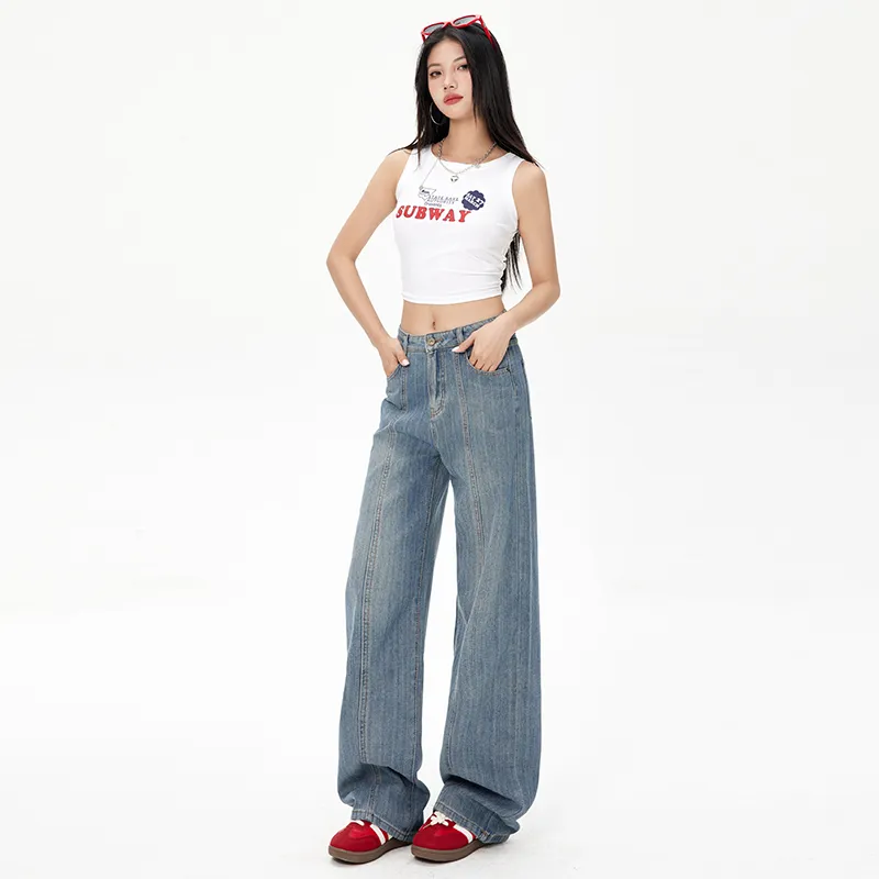 ZXZA Jeans Women's Aurora Pattern-11