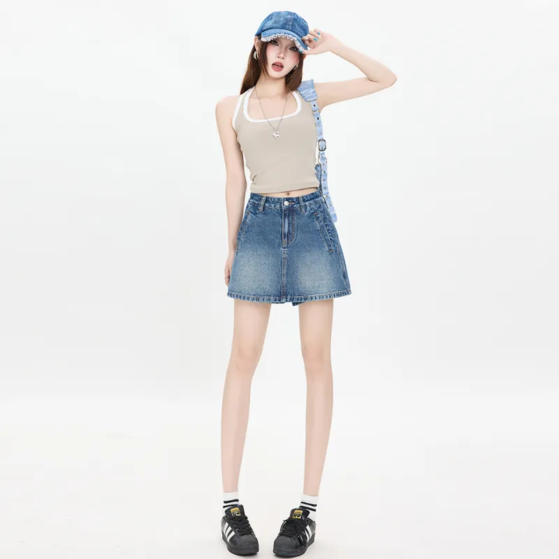ZXZA Denim Shorts Women's-5