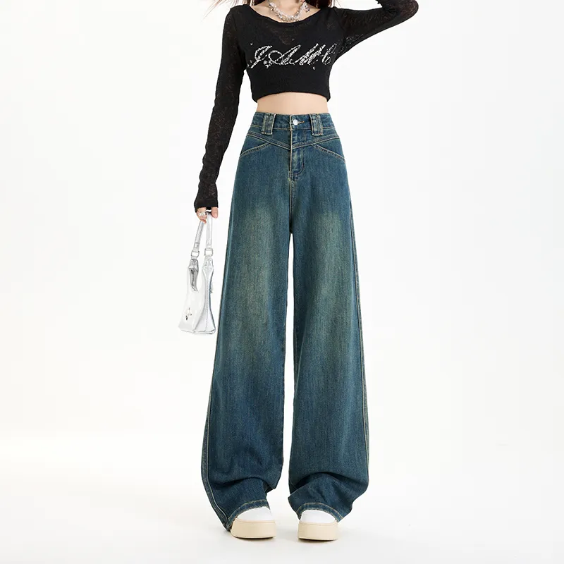 ZXZA Jeans Women's Prussian Blue-5