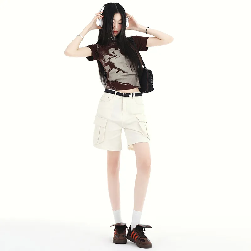ZXZA Denim Shorts Women's-3