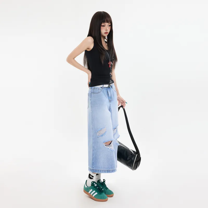 ZXZA Denim Shorts Women's-6