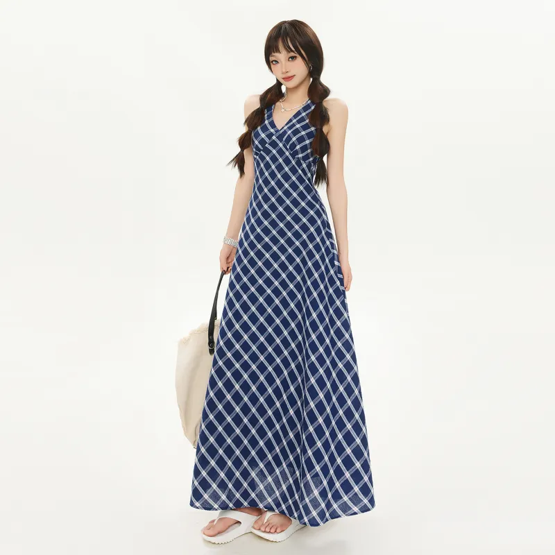 ZXZA Sleeveless Dresses Women's-13