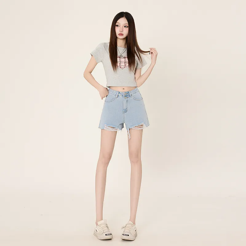 ZXZA Denim Shorts Women's-14