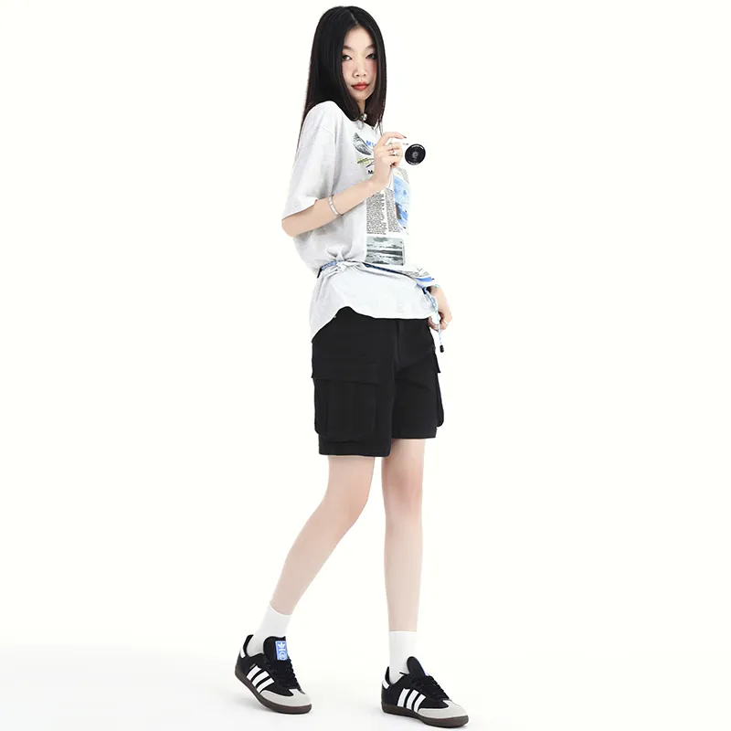 ZXZA Denim Shorts Women's-9