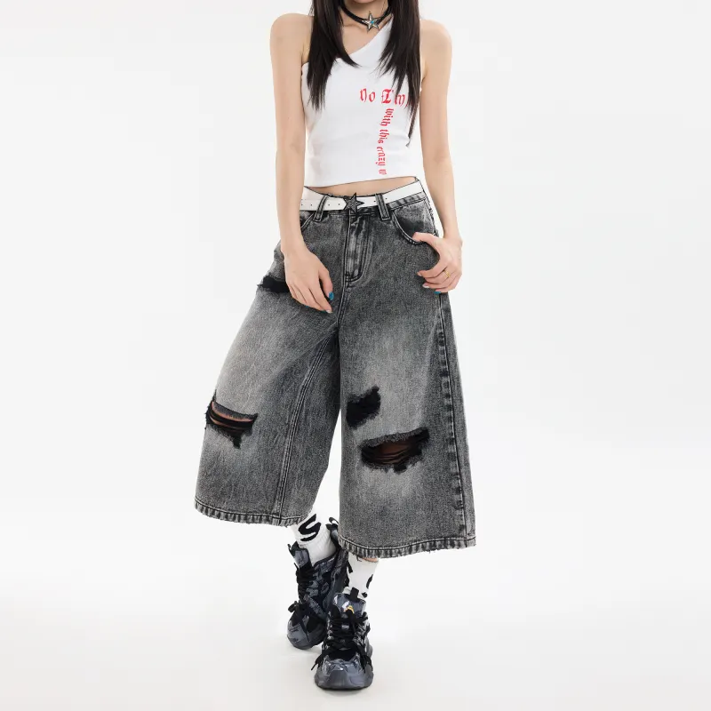 ZXZA Denim Shorts Women's-10