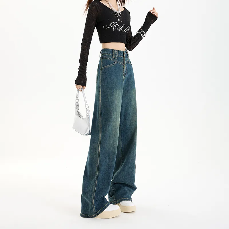 ZXZA Jeans Women's Prussian Blue-11