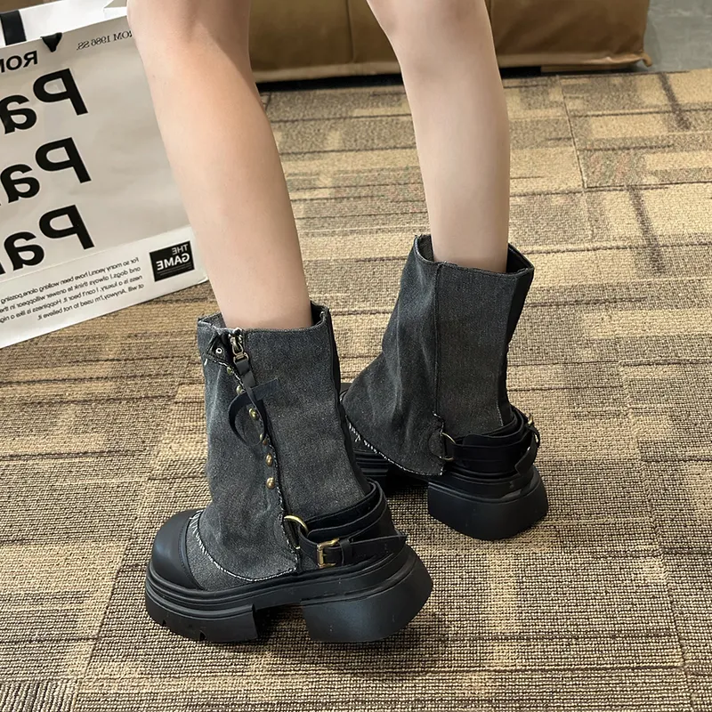 SHUMO Ankle Boots Women's-18