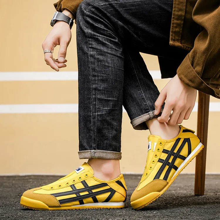 SHUMO Shock Absorbers Slip Resistant, Abrasion Resistant, Breathable Low Top Casual Shoes Unisex-5