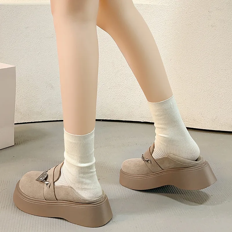 SHUMO Loafers Women's-4