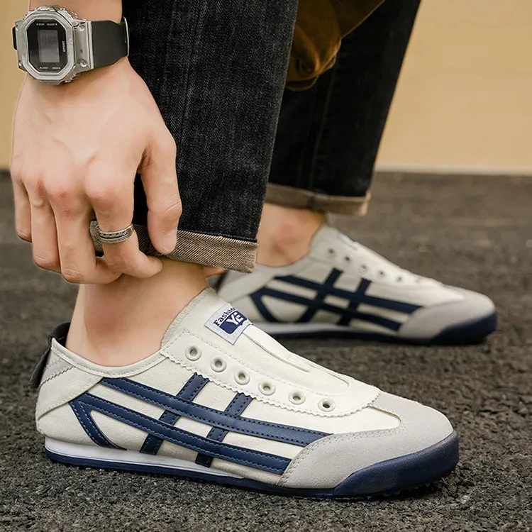 SHUMO Shock Absorbers Slip Resistant, Abrasion Resistant, Breathable Low Top Casual Shoes Unisex-1