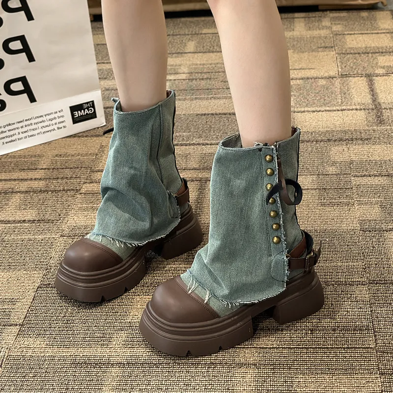 SHUMO Ankle Boots Women's-1