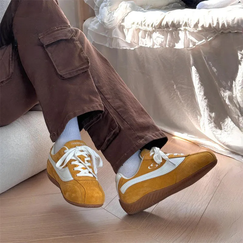 SHUMO Shock Absorbers Slip Resistant, Abrasion Resistant, Breathable Low Top Casual Shoes Unisex-1