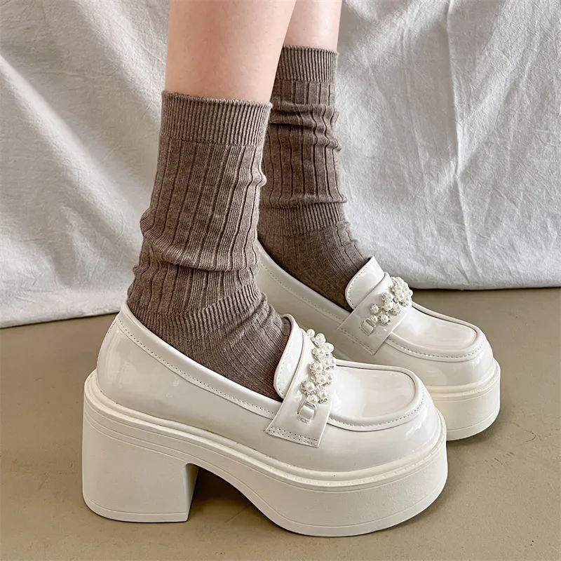 SHUMO Loafers Women's-12