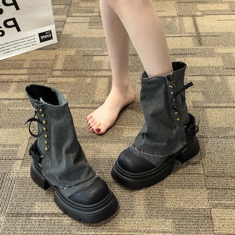 SHUMO Ankle Boots Women's-16